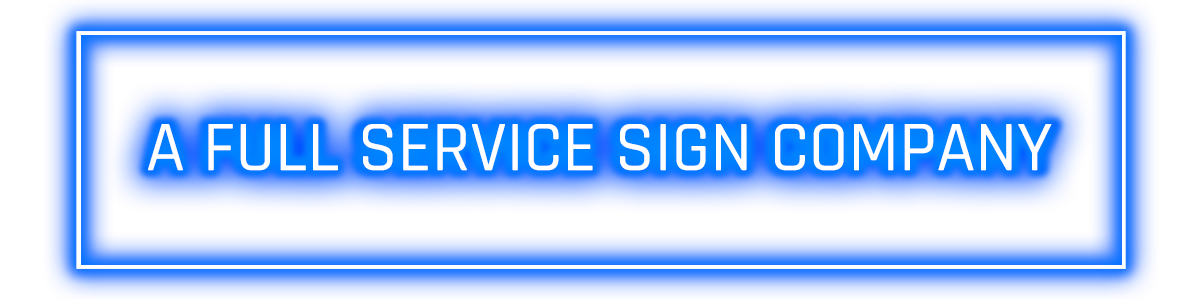 Roger-Signs-LED-Text-BLUE